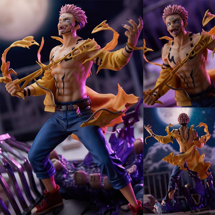 Jujutsu Kaisen Final Chapter: Sukuna, Itadori Yuji, Gojo Satoru, Okkotsu Yuta anime figure model ornament