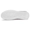 Men's Trendy Cross White Low-Top Cowhide Casual Shoes - Soft Sole, Korean Style