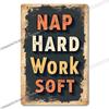 Retro Metal Signs Humorous Quotes Wall Art Home Decor Tin Plaques Office Bar Cafe Decoration
