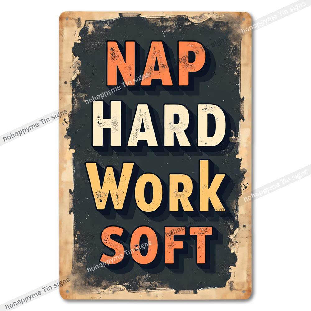 Retro Metal Signs Humorous Quotes Wall Art Home Decor Tin Plaques Office Bar Cafe Decoration