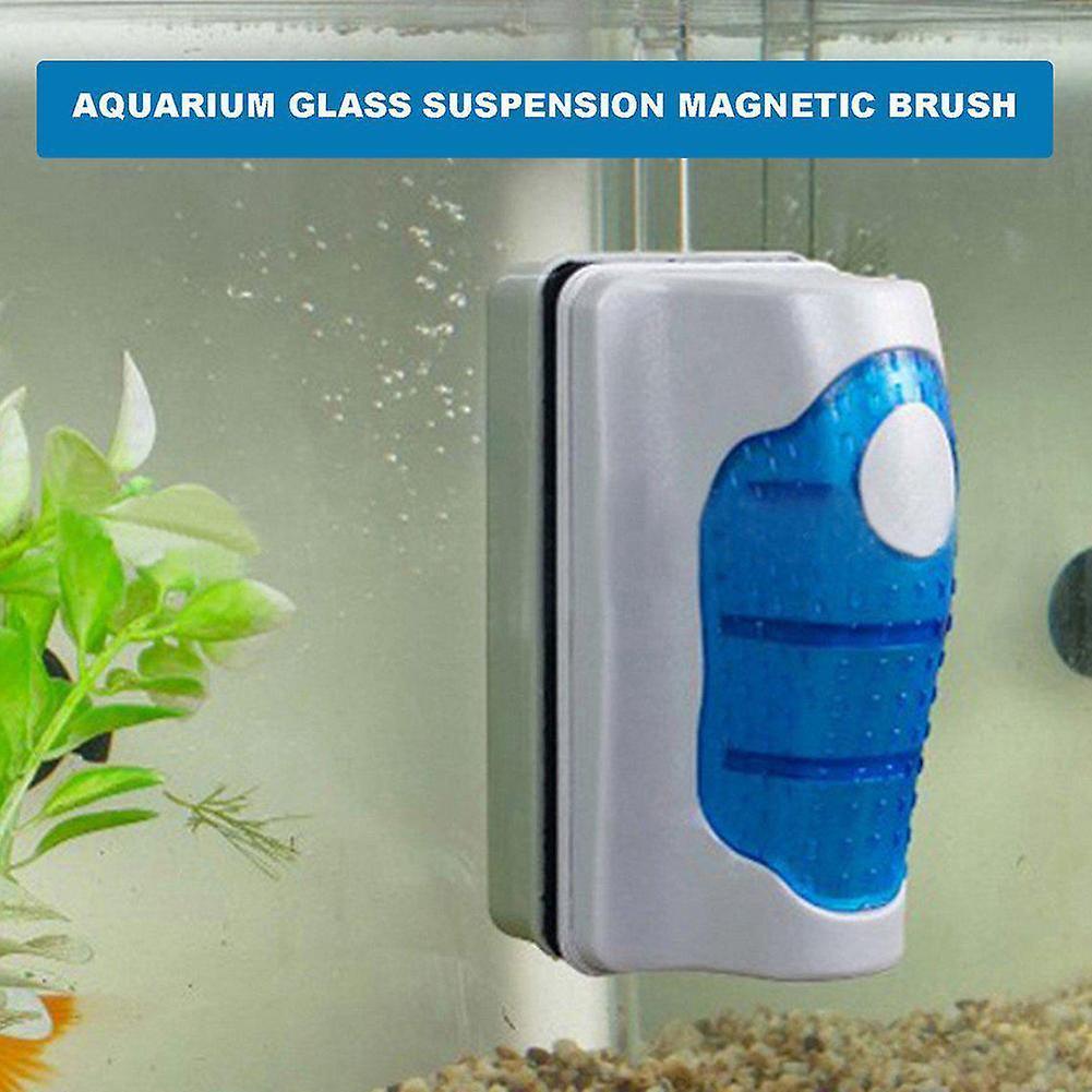 Floating Magnetic Brush Aquarium Tank Glass Algae Scraper Aquarium