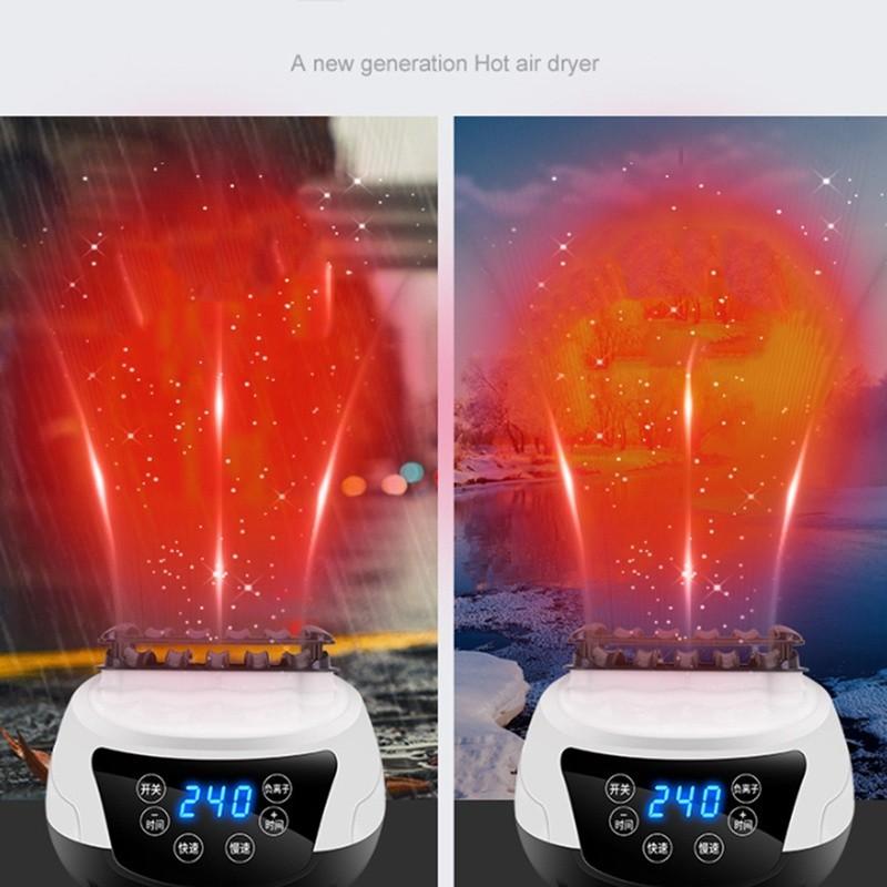 Weißer Tragbarer Elektrischer Wäschetrockner Intelligent Zeitgesteuert Haushalt Kleidung Schnelltrocknungsmaschine