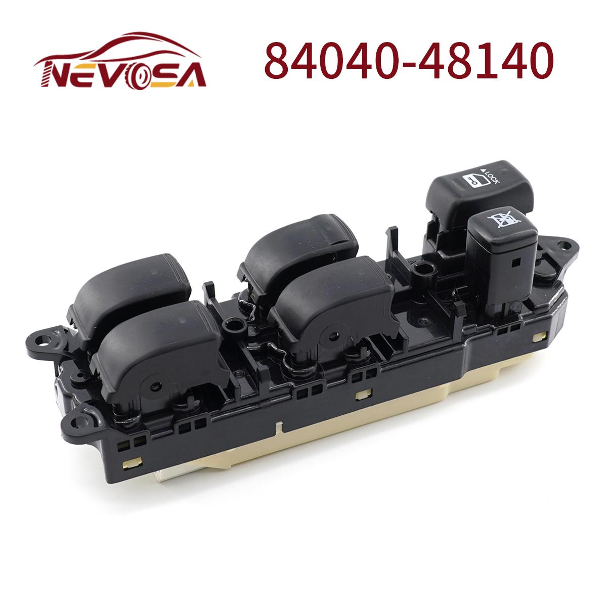 84040-48140 For Lexus 330/350 RX400H Power Window Switch For Toyota Land Cruiser 120 Prado GRJ120 TRJ120 84040-60052 Parts 84040-48140