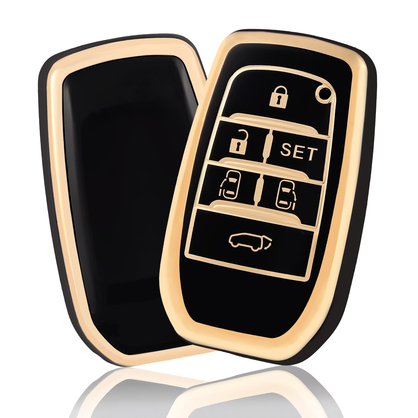 

В ПУТЬ Чехол для ключей, ТПУ Чехол для ключа от машины, Совместим с Alphard