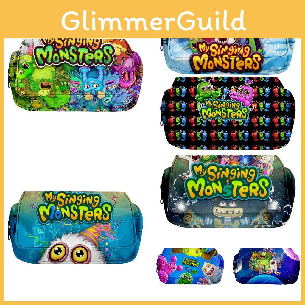 My Singing Monsters Doppelschichtige Stifttasche für Schüler