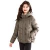 2025 Winter New Style, Cotton Jacket, Women's, Korean Edition, Fashionable Stand Up Collar Cotton Jacket, Slim Fit, Down Cotton Jacket, Cotton Jacket