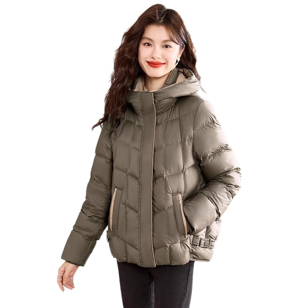 2025 Winter New Style, Cotton Jacket, Women's, Korean Edition, Fashionable Stand Up Collar Cotton Jacket, Slim Fit, Down Cotton Jacket, Cotton Jacket