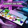 Custom Name Personalized Sprunki Game Pattern Mousepad, Laptop PC Desk Mat, Decorative Desk Mat for Home Keyboard Pad Gift