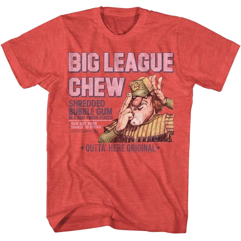 Big League Chew Vintage Shredded Bubble Gum Men s T Shirt S