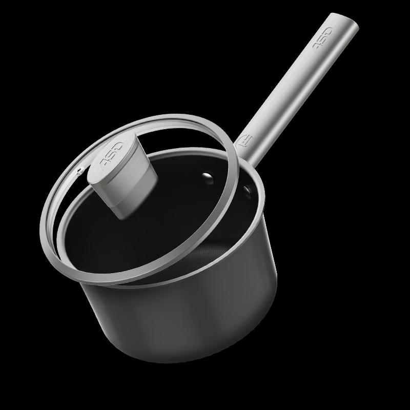 Aishida Pure Titanium Milk Pot