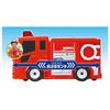 TAKARA TOMY "Tomica Pyupyu Fire Extinguishing! Work Transforming Fire Station" Miniature Car Toy, Unisex, Ages 3 and Up, Meets Toy Safety Standards, S
