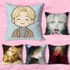 J-Johan Liebert M-Monsters-S Pillow Cases for Bedroom Living Room Sofa Home Decor Polyester Cushion Cover with Zipper