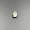 Versatile Cactus Plant Drip Oil Alloy Brooch - Metal Pin for Clothing, Bags, and Shoes