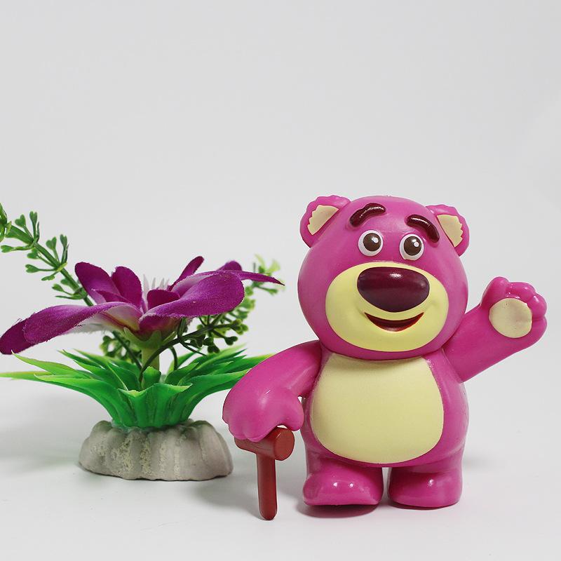 Popular New 5 Total Mobilization Woody Buzz Lightyear Monsters Stitch Strawberry Bear Desktop Handmade Cake Pendant Gifts