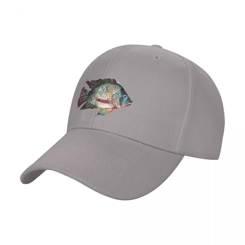 Tilapia Baseball Cap Hat Man For The Sun Sunhat Snapback Cap Woman Hats Mens