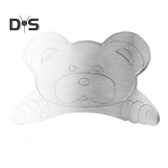 

Защитные приспособления для пальцев из нержавеющей стали для кухонных инструментов, защищающие пальцы от травм при нарезке ломтиками и кубиками, регулируемое кольцо, устойчивое к ржавчине и Bear