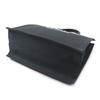 SAINT LAURENT PARIS Tote Bag Rive Gauche N/S dark gray black canvas 632539 Used
