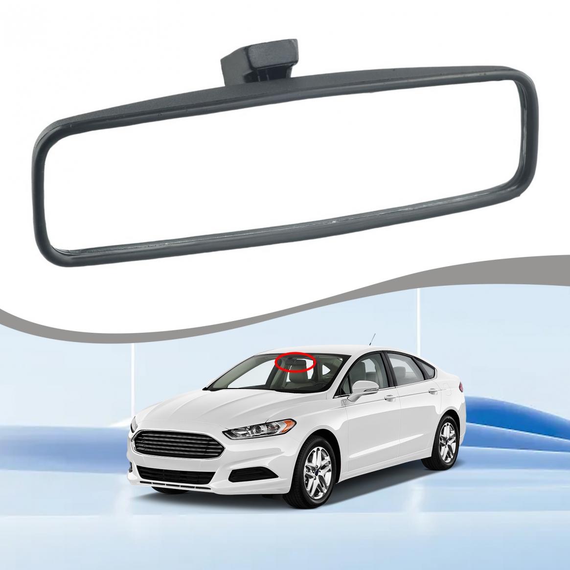 

Rear View Mirror Rear View Mirror Reverse Mirror 1pc Black Interior Accessories