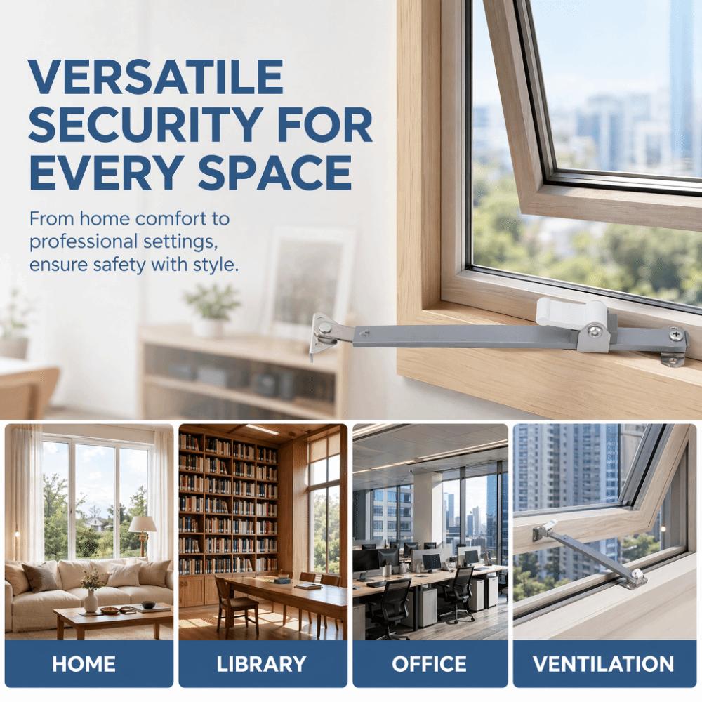 Stainless Steel Casement Window Hinges Adjustable Window Stopper Security Window Stay  Library