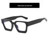 Monture Carrée Concave Anti-Lumière Bleue Verres Plats - Style Mode Européen & Américain 2023