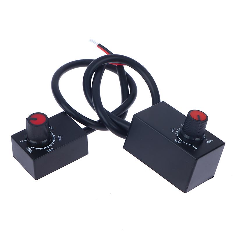 Mini Dc 0-10V 1-10V Knob Dimmer 0-100% Scale Electronic Potentiometer For Led Dimmable Grow Lights Power Driver