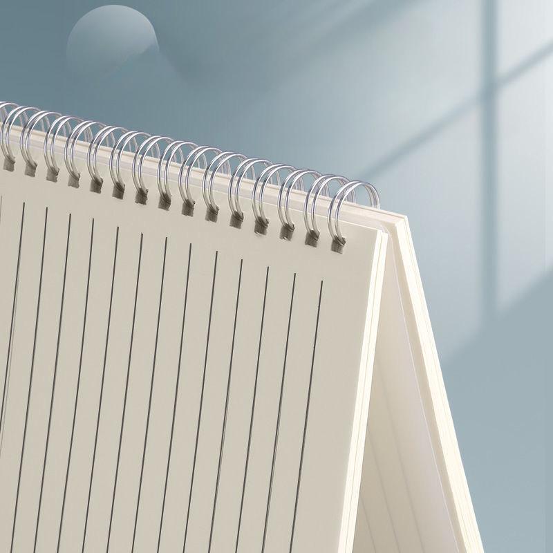 1pcs B5 Rollover Coil Notebook Thickened Pp Notepad A5 Large Transparent Horizontal Line Grid Present Junior High School Student Present