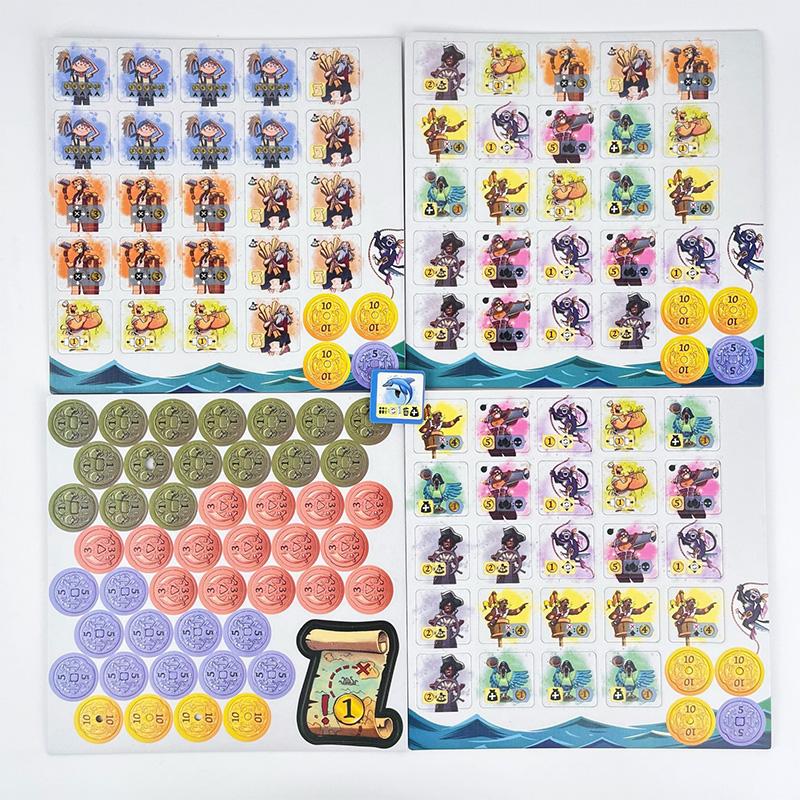 Captain Flip Board Game - Fast-Paced Family Card Game for 2-6 Players - Strategic Tabletop Party Game Fun for All Ages