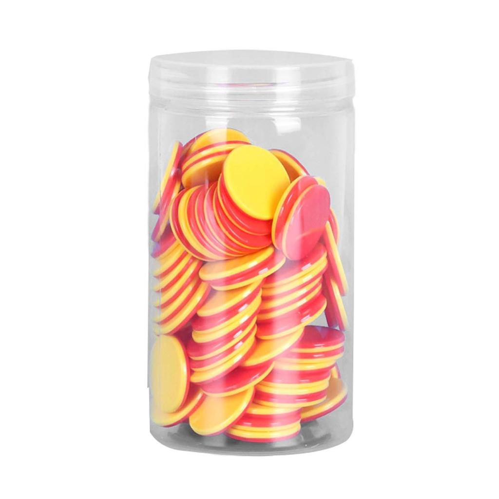 100x Lernzählsteine Mathe Zählsteine für Kinder für Spiel Klassenzimmer Vorschule