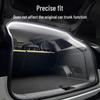 Car Trunk Ambient LED Light Strip: No Wiring, Automatic Induction Tail Box Decoration.