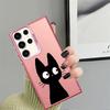 Cute Lucky Cat Case for Samsung Galaxy S25 S20 FE S22 Ultra S24 FE S25Edge S23 S21 Note 20 Ultra Phone Cover
