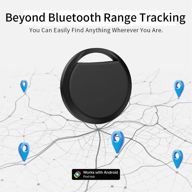 1/ 4PCS Long-Distance Tracker Bag Pet Location Finder for Android Google's Find Hub App Voice Smart Tag for Pixel Motorola GMS