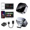 2-in-1 Wireless CarPlay Android Auto Adapter USB USB-C Dongle Plug and Play Fast Auto Connect No Delay Compact for Car Screen