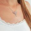 2026 Moda Tendenza Collana Ala d'Angelo Squisito Angelo Amato Ciondolo Festa di Natale Regalo Ragazza Gioielli Accessori