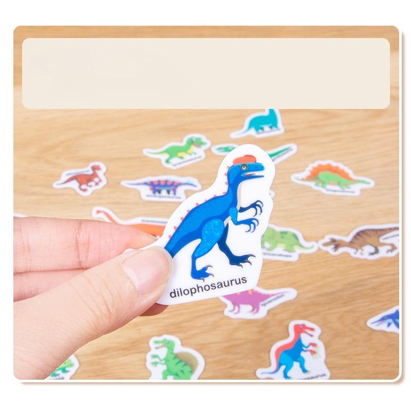 Children'S Enlightenment Early Education Portable Jelly Quiet Paste Book Puzzles, Cognitive Sticker Books, Paper Toys