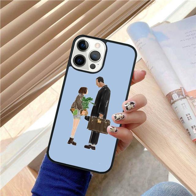 Leon And Matilda Coque Shell For iPhone 17 Air 15 16 14 13 12 Pro Max 11 Pro Max Plus Phone Case Cover