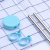 Training Chopsticks Detachable Correcting Cutlery Reusable Stainless Steel Training Chopsticks Helper for Noodles
