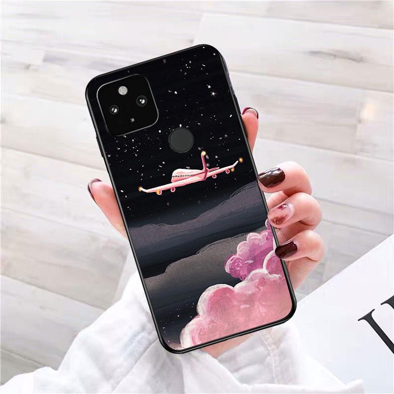 

Moon Stars Space Astronaut Phone Case for Google Pixel 10 9 Pro XL 9A 8 7 6 Pro Pixel 8A 7A 6A Pixel 8 7 6 5 Google Pixel 6A