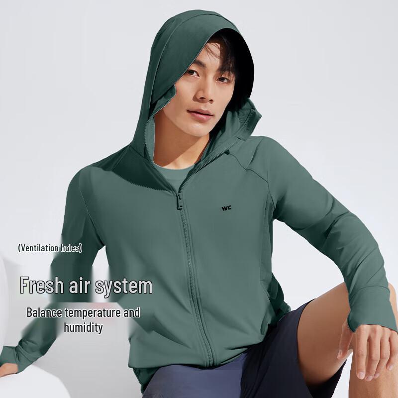 VVC Men s UPF 50+ Cooling Hooded Sun Protection Jacket