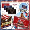 Independence Day Memorial Flag Outdoor Flag (excluding Pole)