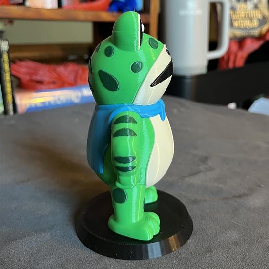Portland Protest Frog Ornament 3D Printed Frog Figurine Collectible Symbol of Peace And Kind Protest Activism Gift Inspirational Frog Sculpture