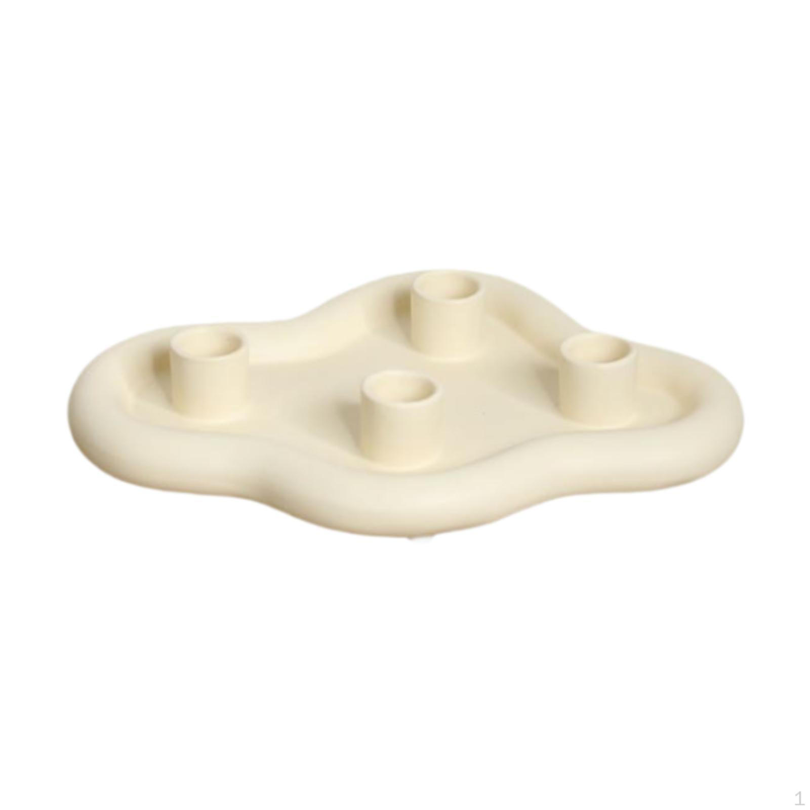 

Подставка для канделябра для конических свечей Керамическая подставка Home Events