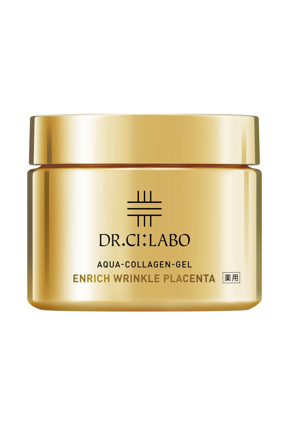 Dr.Ci:Labo (Previous Model) Medicated Aqua Collagen Gel Enrich Wrinkle Placenta (100g / 1 jar / Approx. 2 months  supply) All-in-one gel (for wrinkles