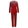 Christmas Prints Family Matching Long Sleeve Tops+Pants Set Family Matching Sets