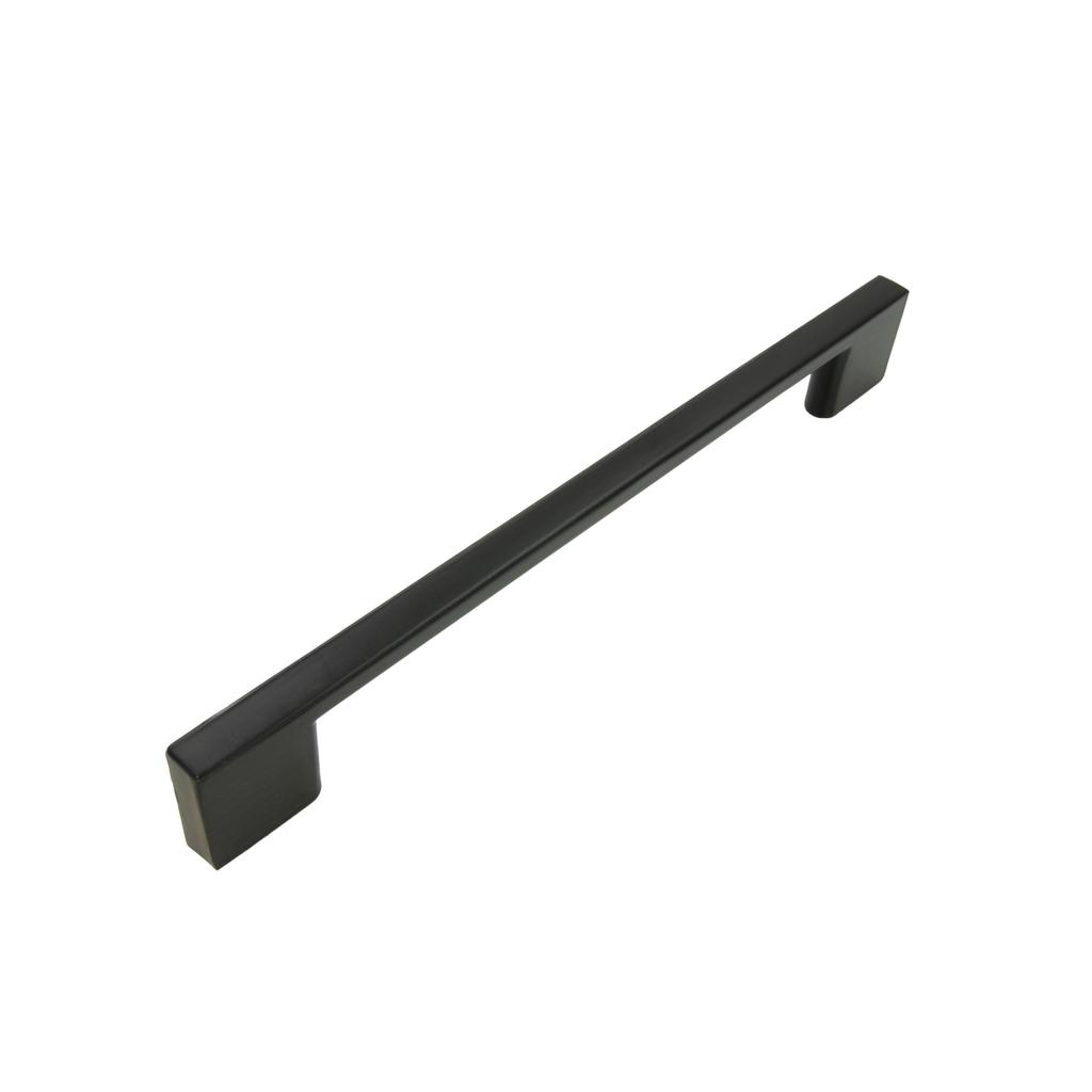 4 x Furniture handle black 160 mm metal