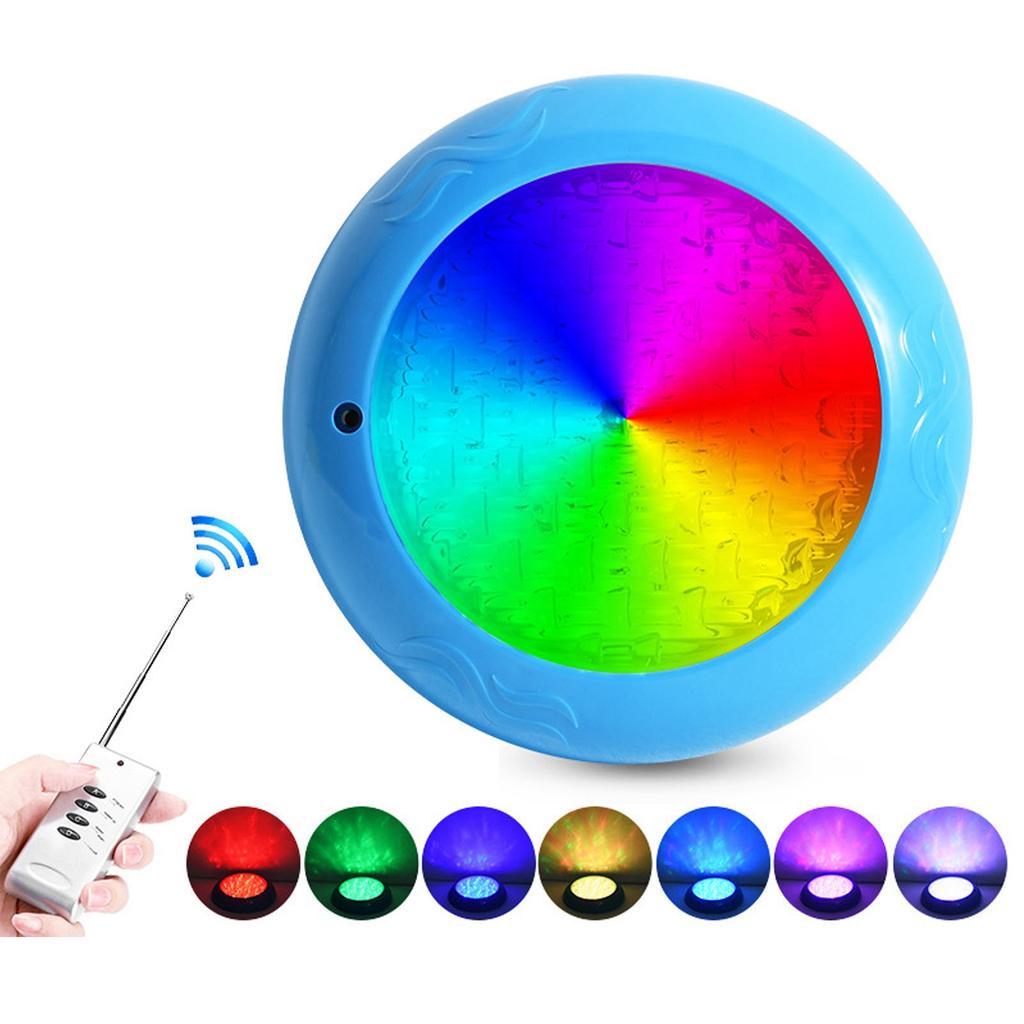 LED Pool Light IP68 Waterproof AC  12V 35W with Remote Control for Outdoor Swimming Pools
