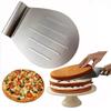 Silver Pizza Transfer Shovel Non-Slip Handle Baking Shovel Paddle  Pizza Oven Accessories