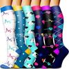 Cross-border Over-the-Knee Compression Yoga & Sport Socks Set