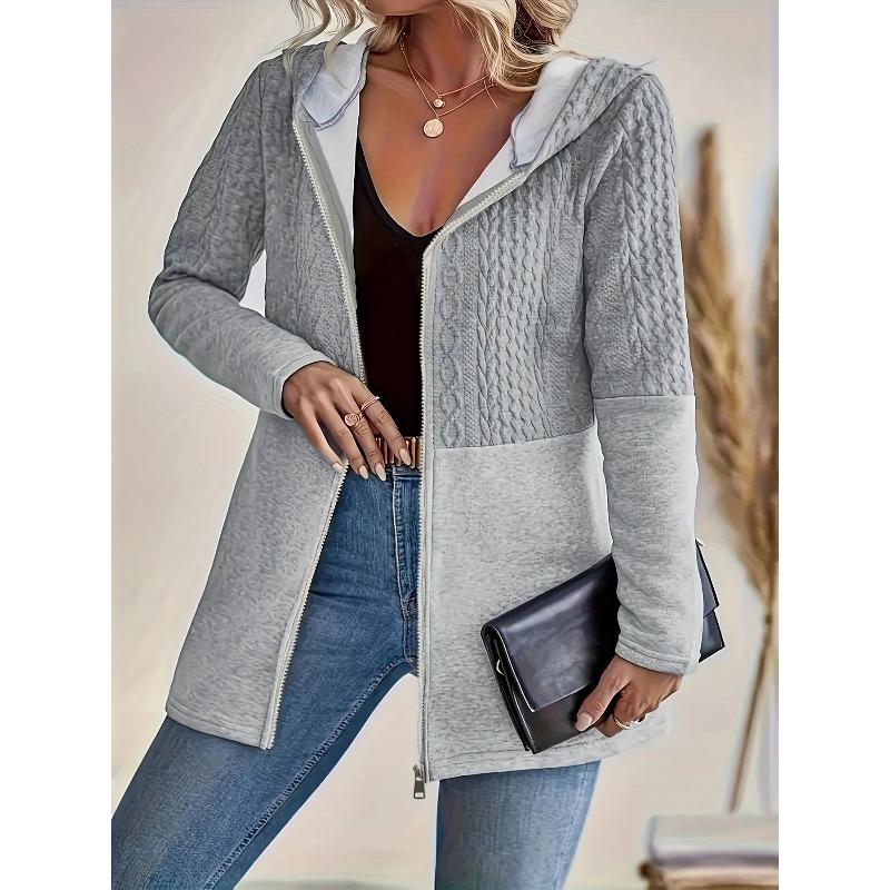 

YYFS Женская мода повседневная осень-зима с цветным принтом и капюшоном с длинным рукавом XXXL серый