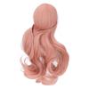 ES053 Doll Long Wig Soft Curly 8 to 9inch Doll Hair for Children Gift Children s Day Carrot Color