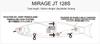 Treful Creation Mirage JT128S Sinking Lure Mat Chart (0103)